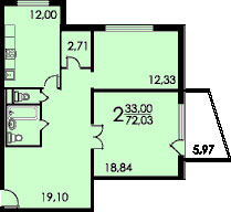 Планы квартир дома серии С-111