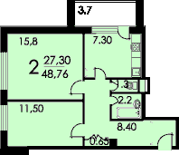 Планы квартир дома серии Москворецкая