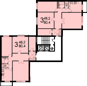 Планы квартир дома серии П-46